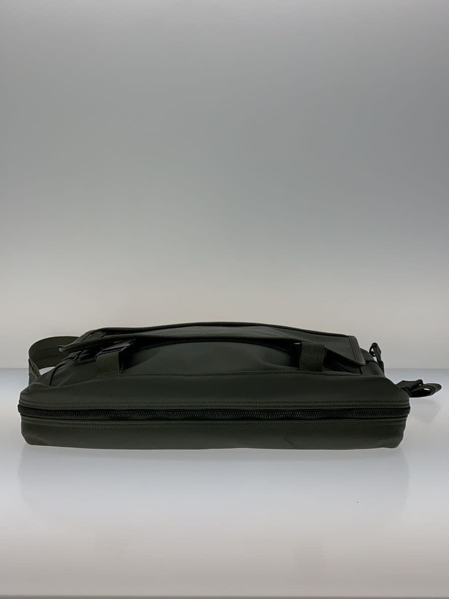 LUGGAGE LABEL Shoulder Bag Nylon KHK Solid 4