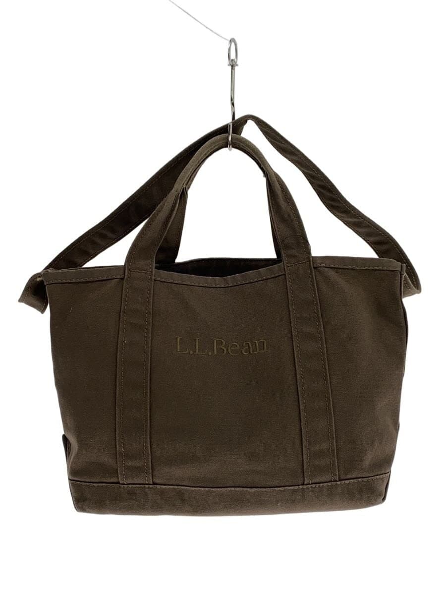 L.L.Bean Tote Bag Canvas BRW Solid 521807