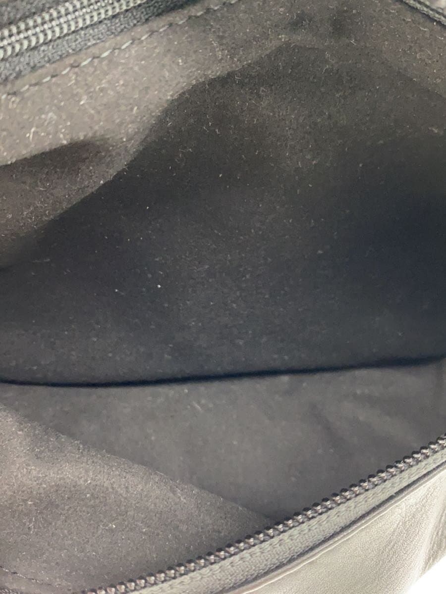 MORAL CODE Waist Bag Leather BLK 6