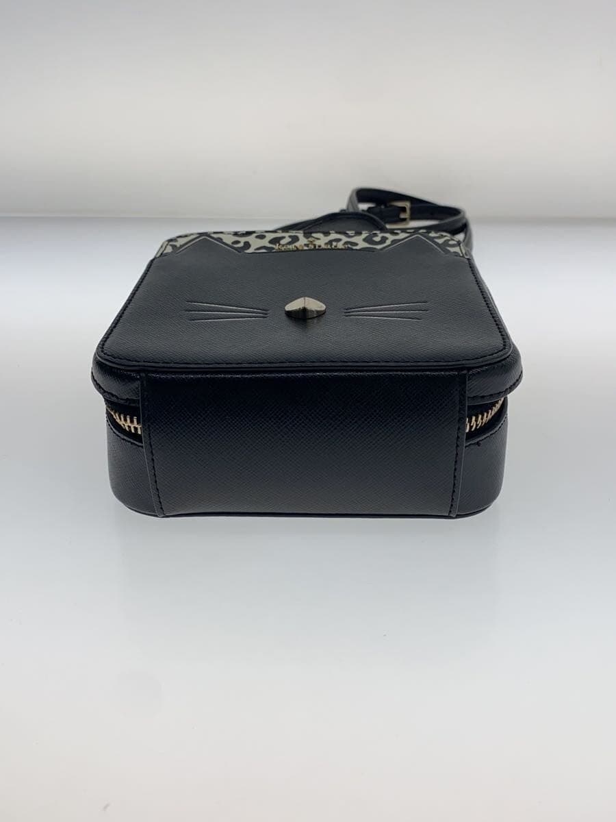 kate spade new york Shoulder Bag Leather BLK 4