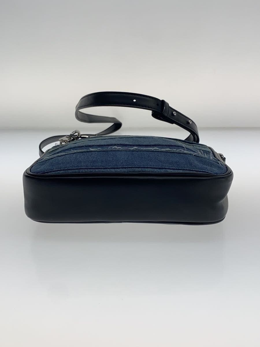 DIESEL Shoulder Bag Cotton IDG Solid 4