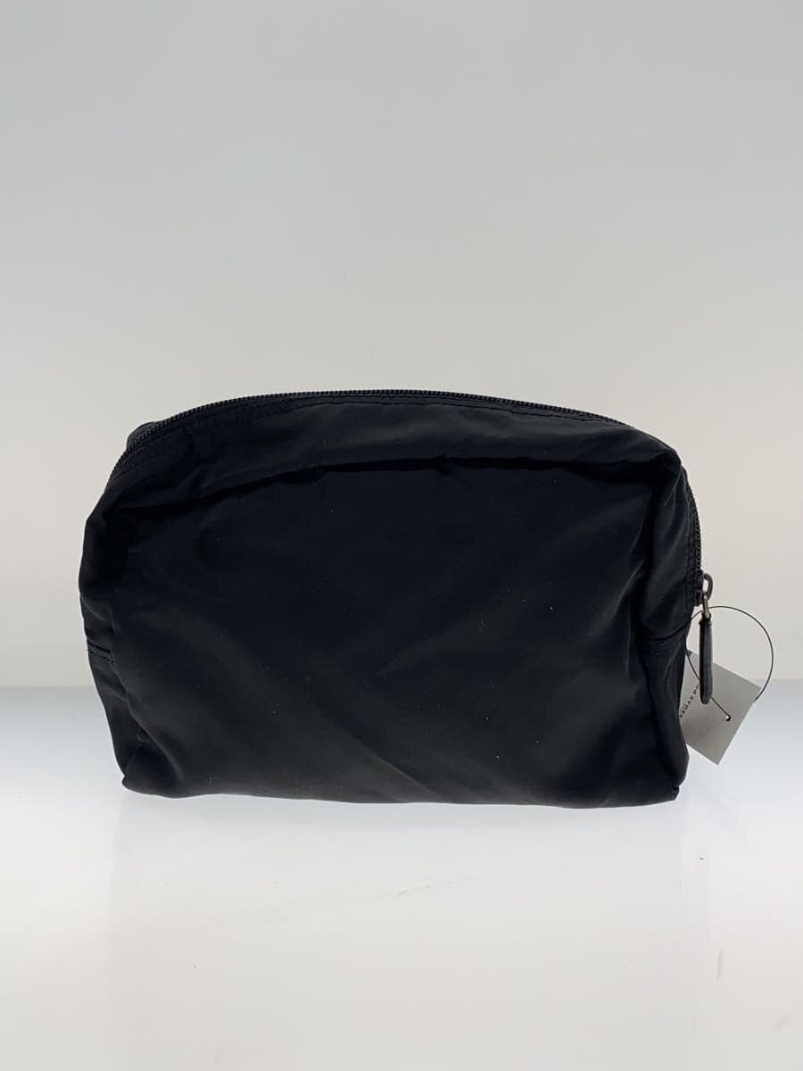 PRADA Pouch Nylon Black Solid 3