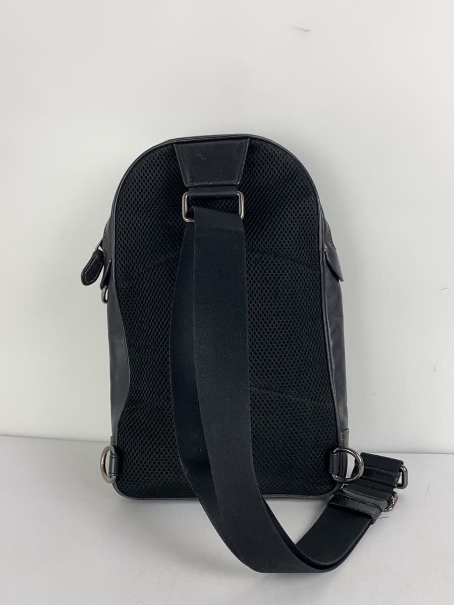 COACH Body Bag Leather Black F37598 3