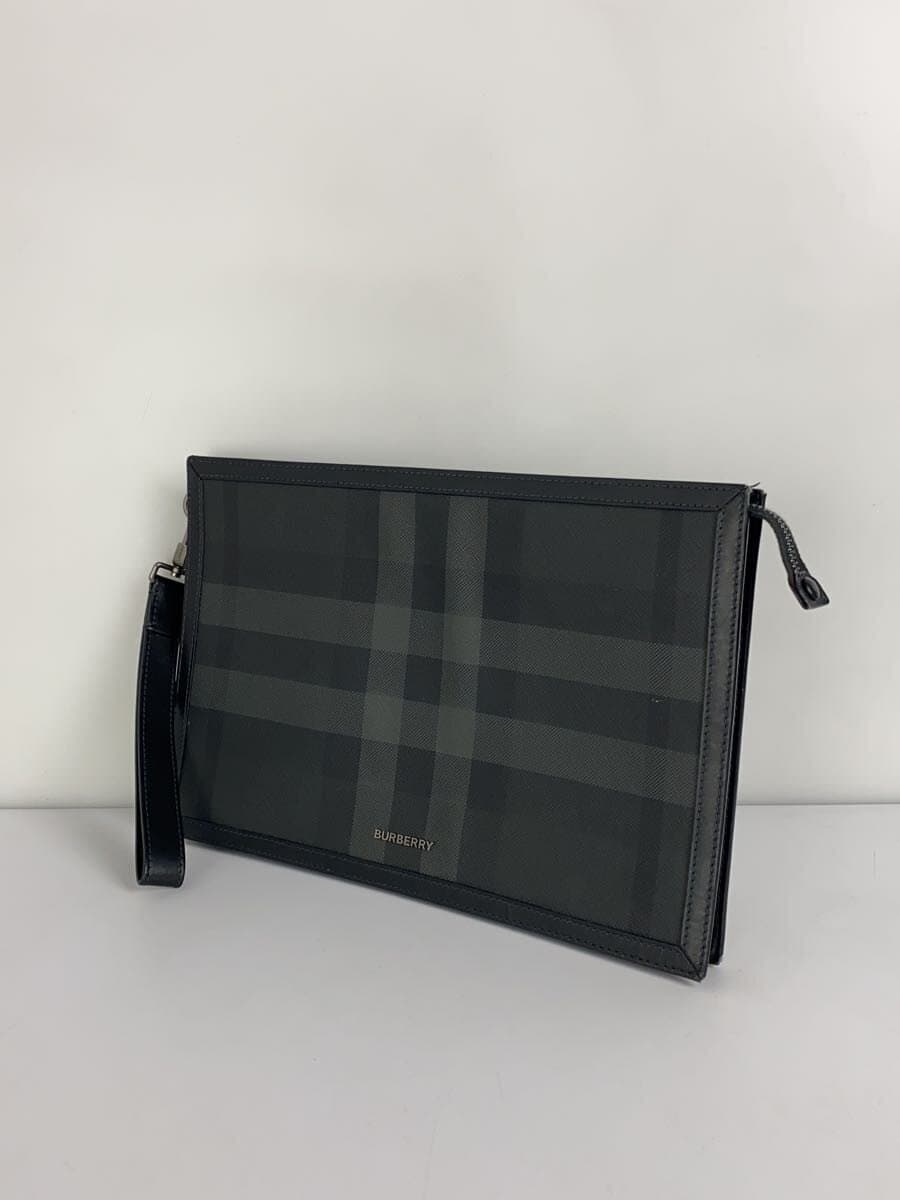 BURBERRYMS FRAME POUCH BRT Second bag Leather Black 8070205 2