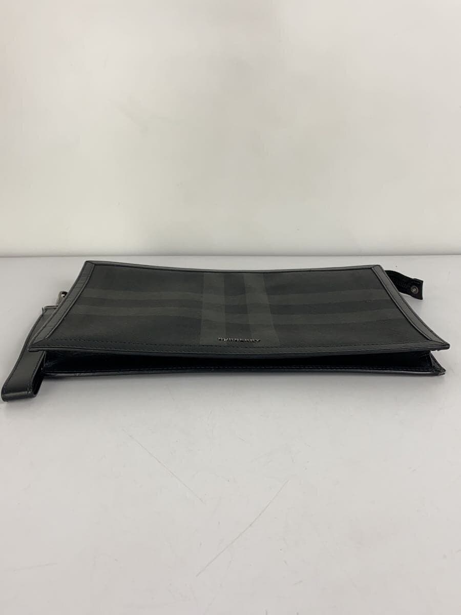 BURBERRYMS FRAME POUCH BRT Second bag Leather Black 8070205 4