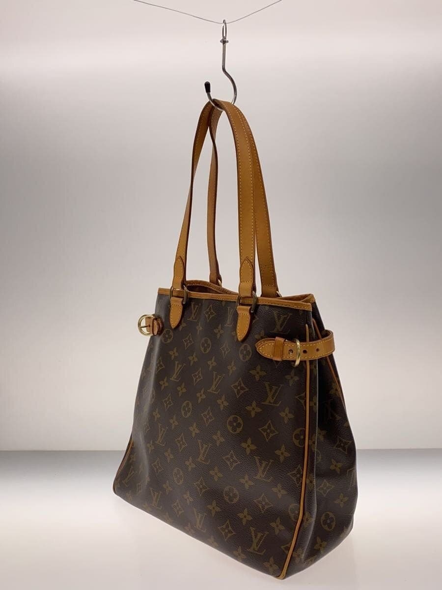LOUIS VUITTON Batignolles Vertical Monogram Canvas PVC BRW M51153 2