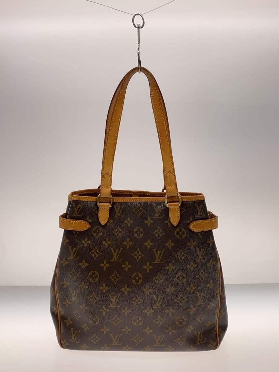 LOUIS VUITTON Batignolles Vertical Monogram Canvas PVC BRW M51153 3