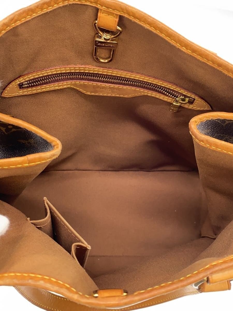 LOUIS VUITTON Batignolles Vertical Monogram Canvas PVC BRW M51153 6