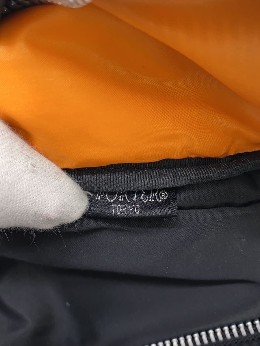PORTER Waist Bag Nylon Black Plain 5