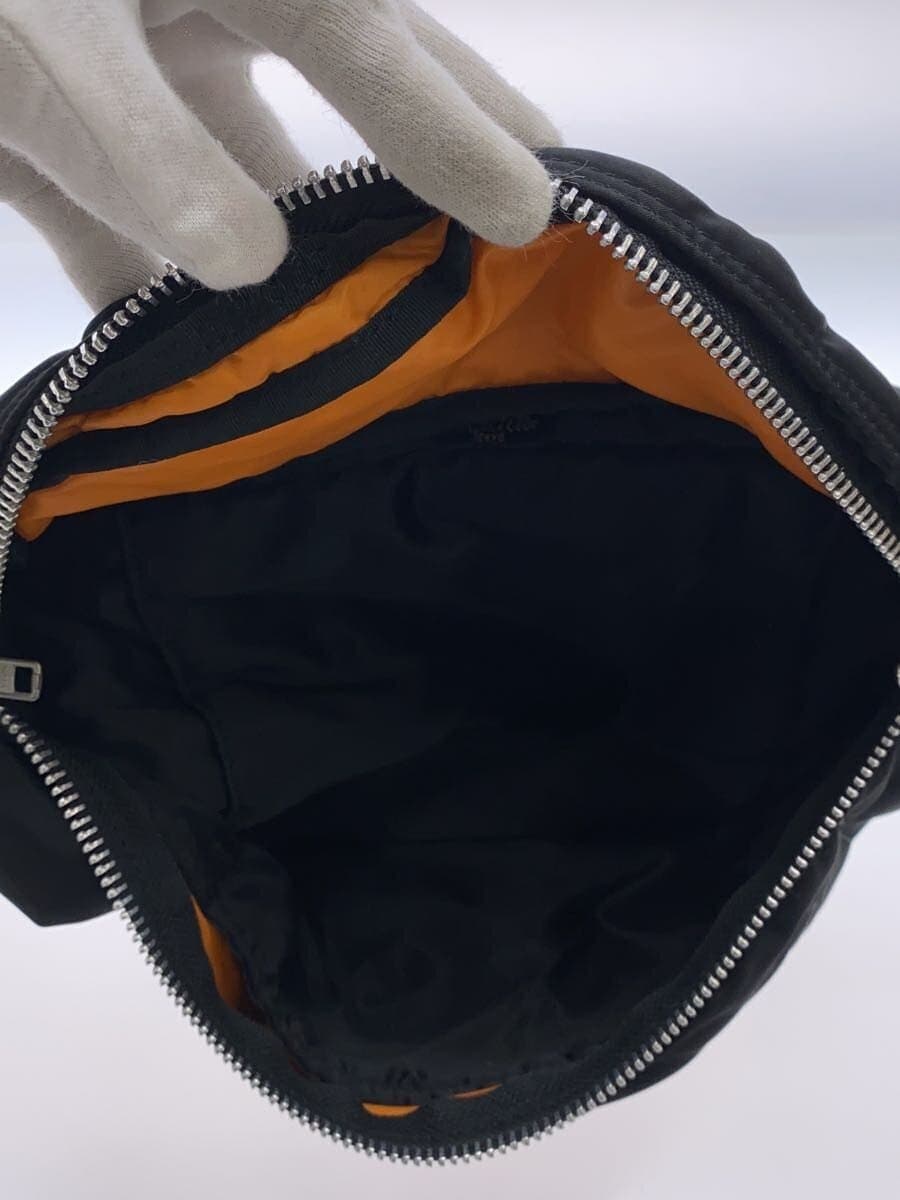 PORTER Waist Bag Nylon Black Plain 6