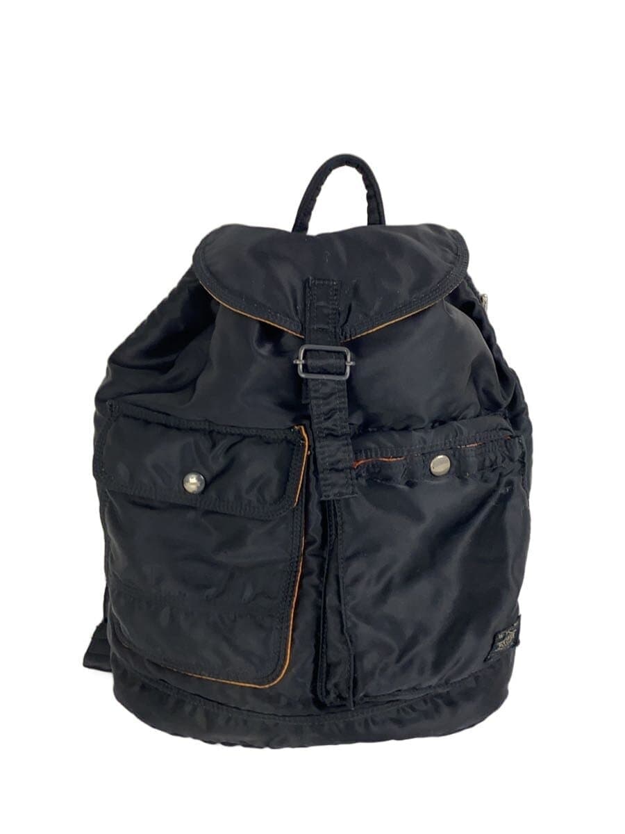 PORTERTANKER Backpack Nylon Black Solid