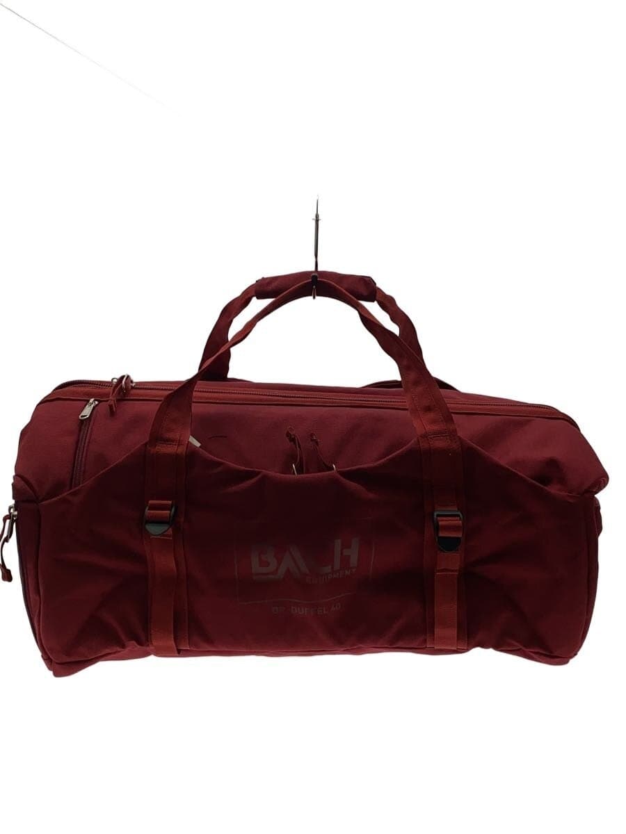 BACH Boston Bag Nylon RED Solid Color
