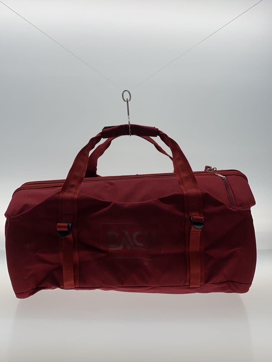 BACH Boston Bag Nylon RED Solid Color 3