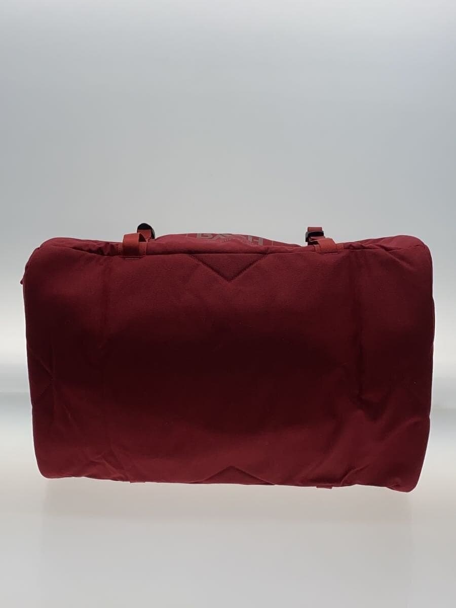 BACH Boston Bag Nylon RED Solid Color 4