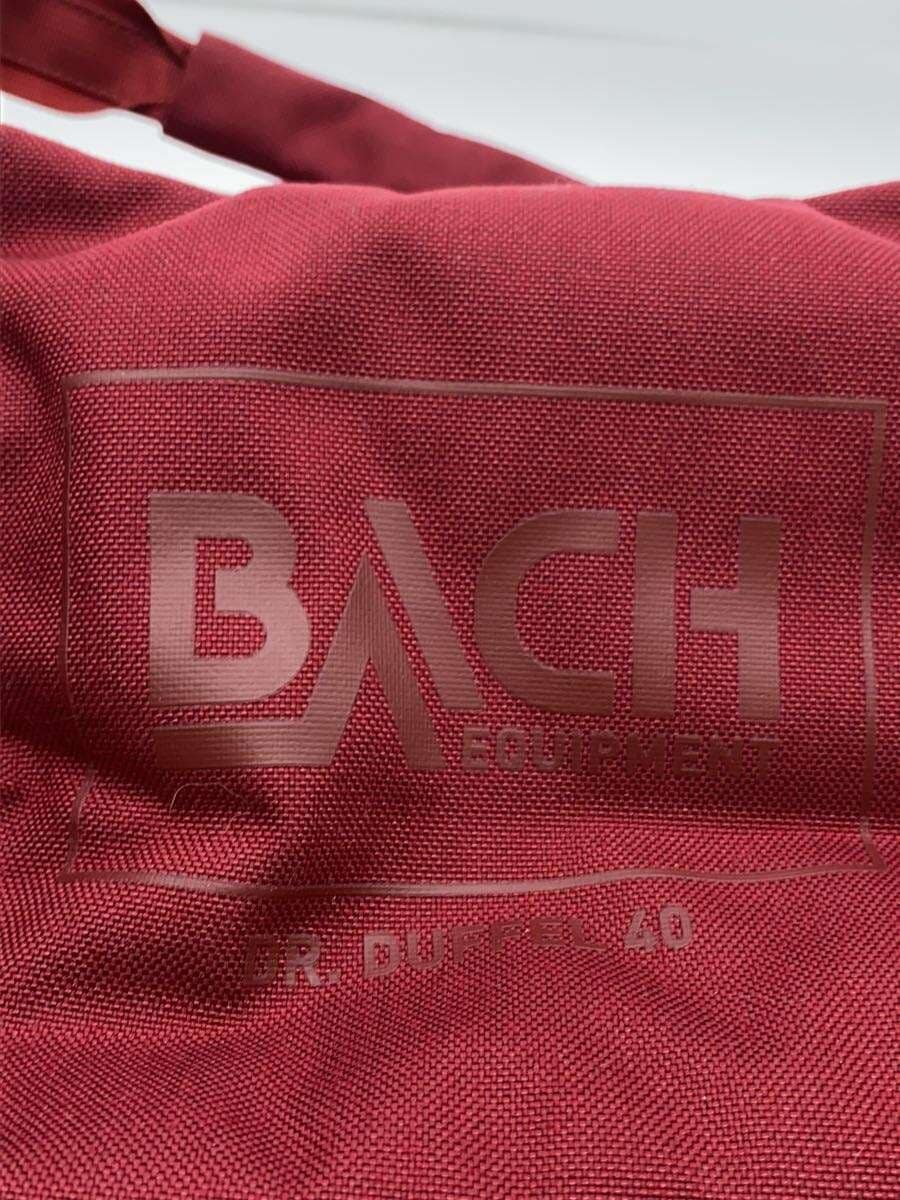 BACH Boston Bag Nylon RED Solid Color 5