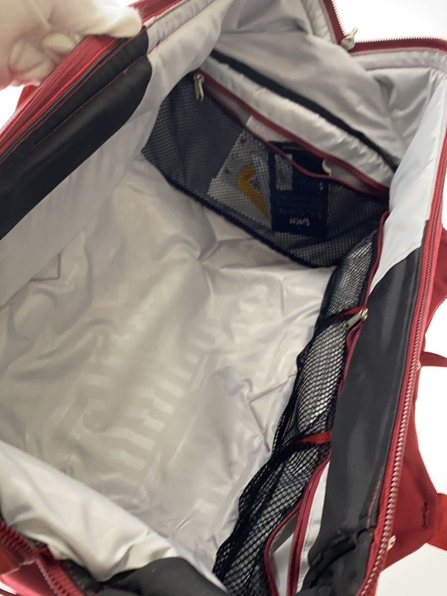 BACH Boston Bag Nylon RED Solid Color 7