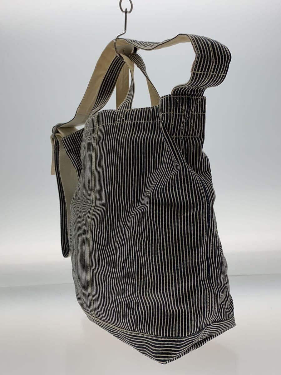 PORTER tote bag -- NVY stripe 2