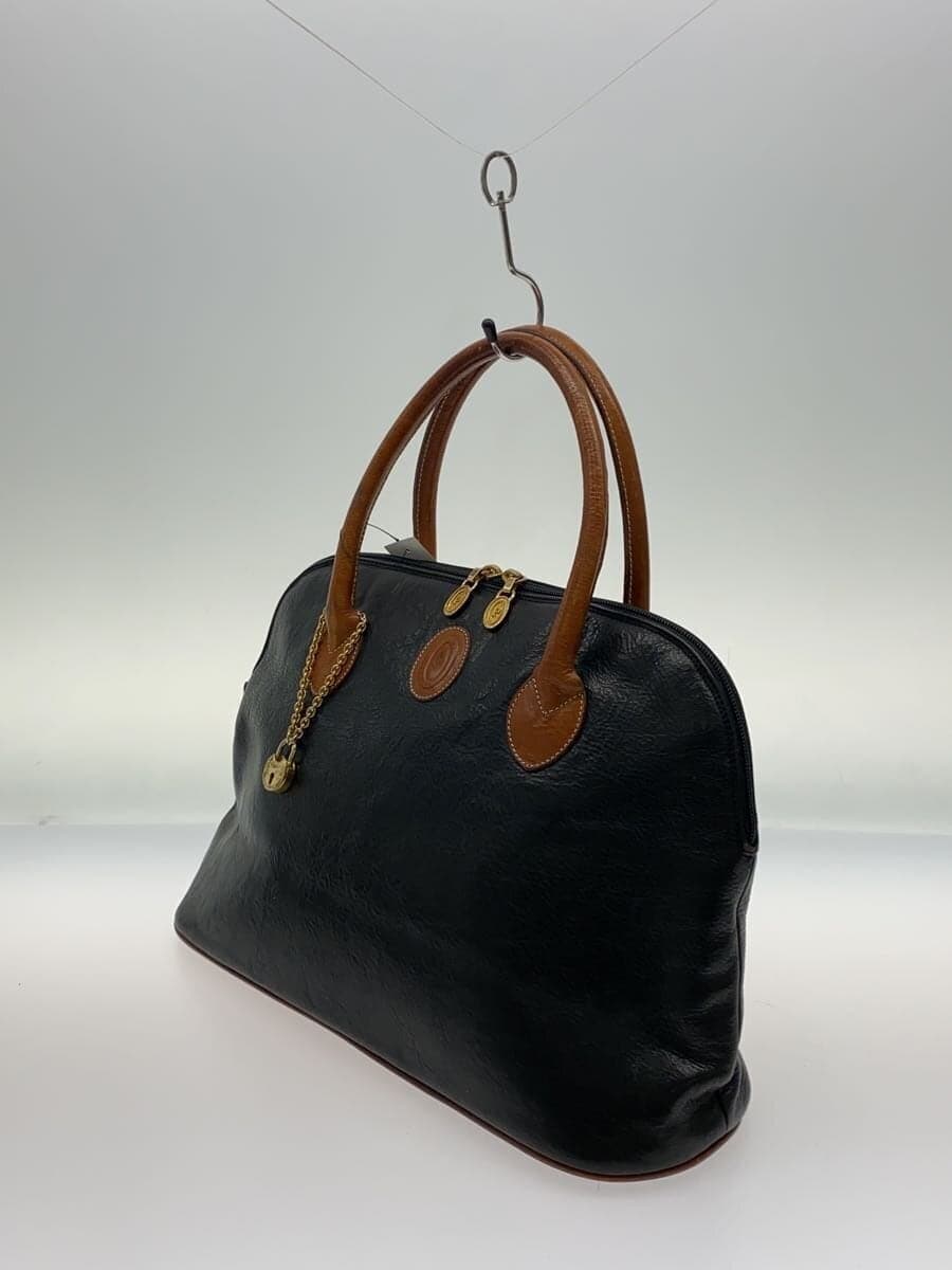 Pollini Bag Leather BLK Solid 2