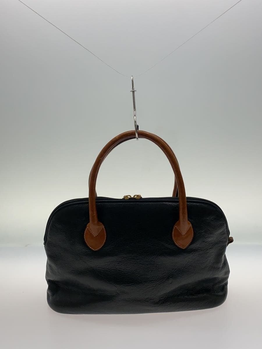 Pollini Bag Leather BLK Solid 3