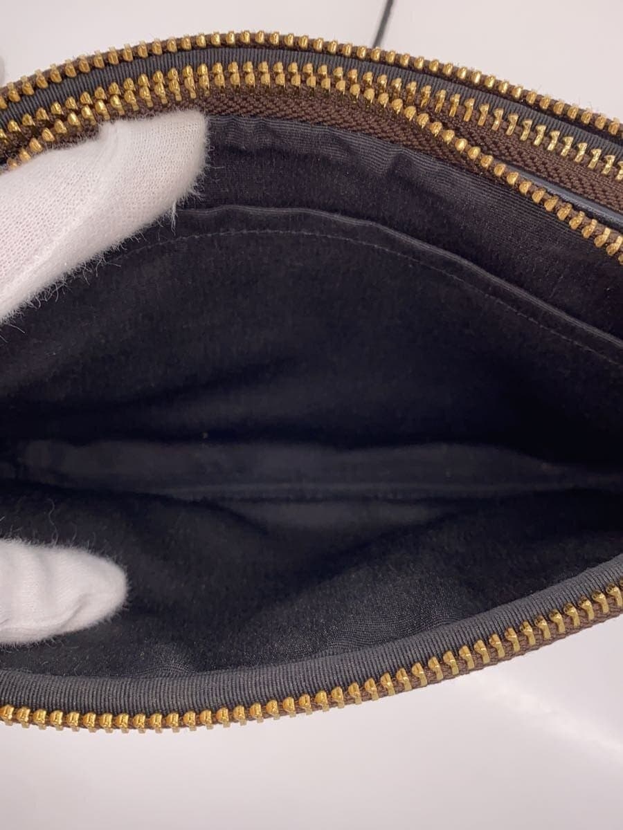 COACH Shoulder Bag Leather BRW All Over Pattern F77996 6