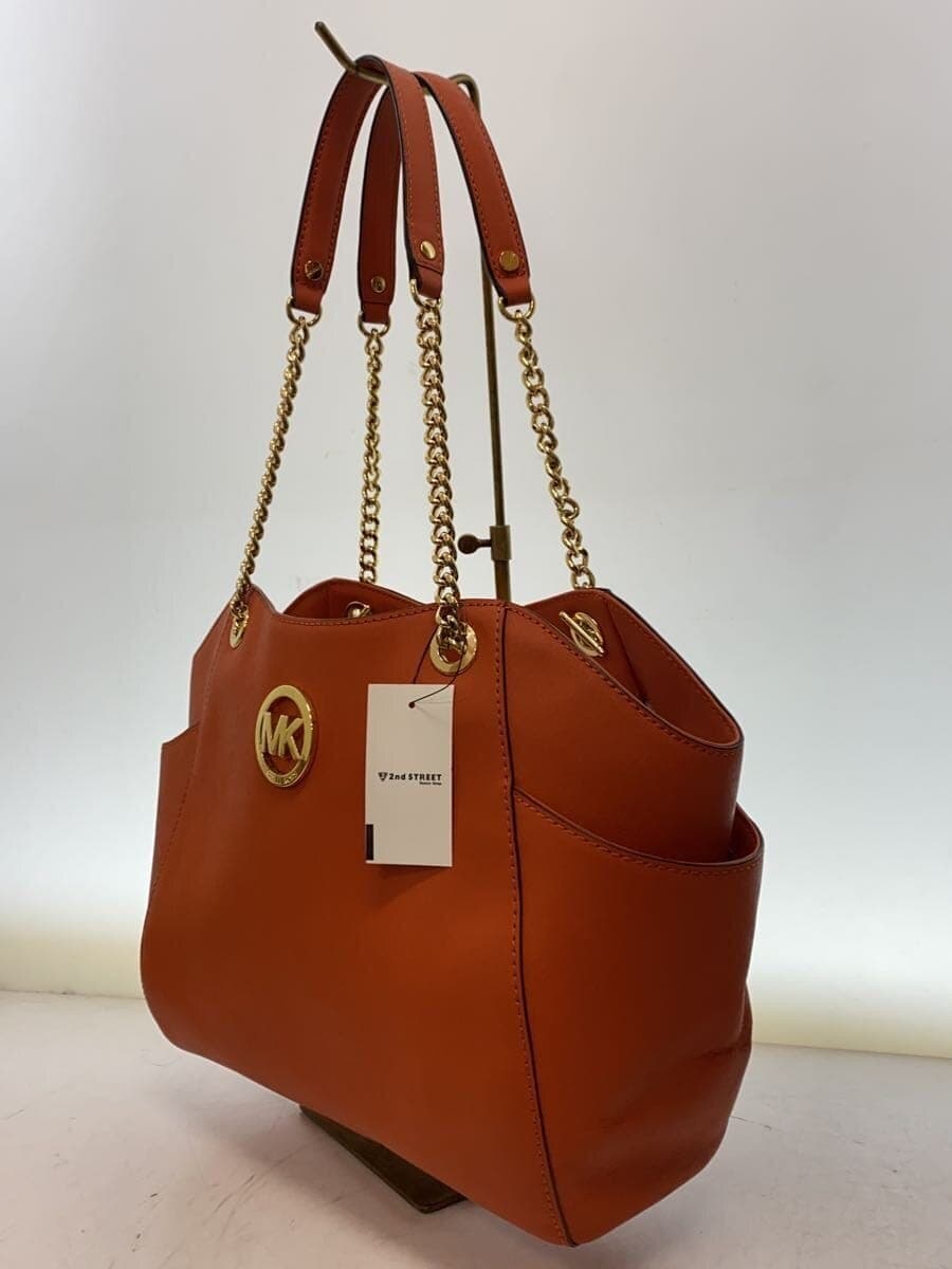 MICHAEL KORS Shoulder Bag PVC ORN Solid AV-1505 2