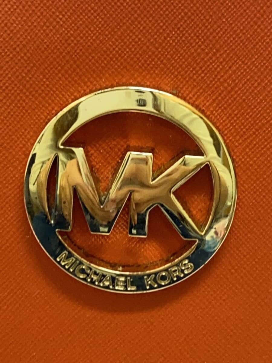 MICHAEL KORS Shoulder Bag PVC ORN Solid AV-1505 5