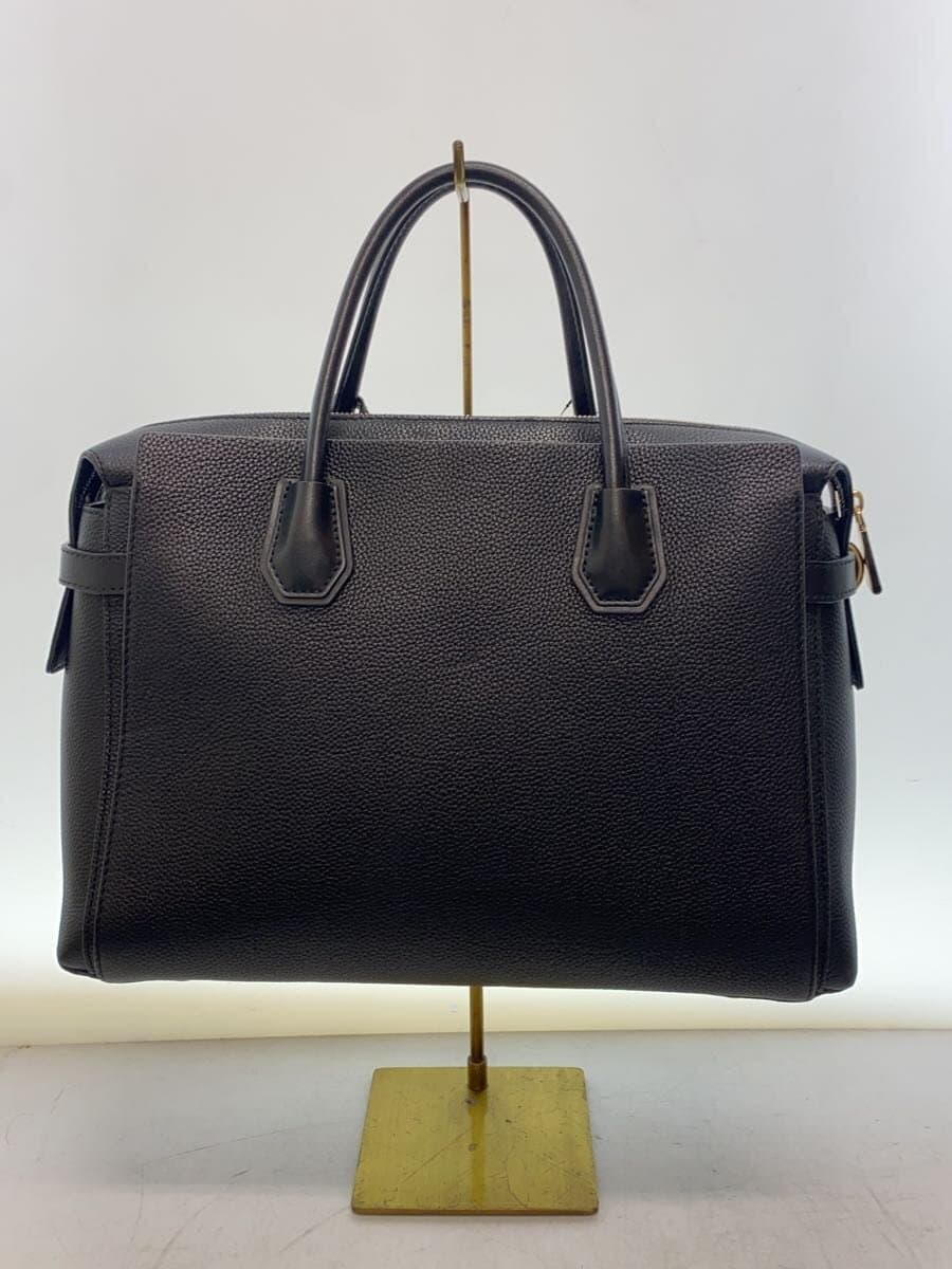 MICHEL KLEIN Handbag Leather BLK Solid 30S9GM9S3L 3