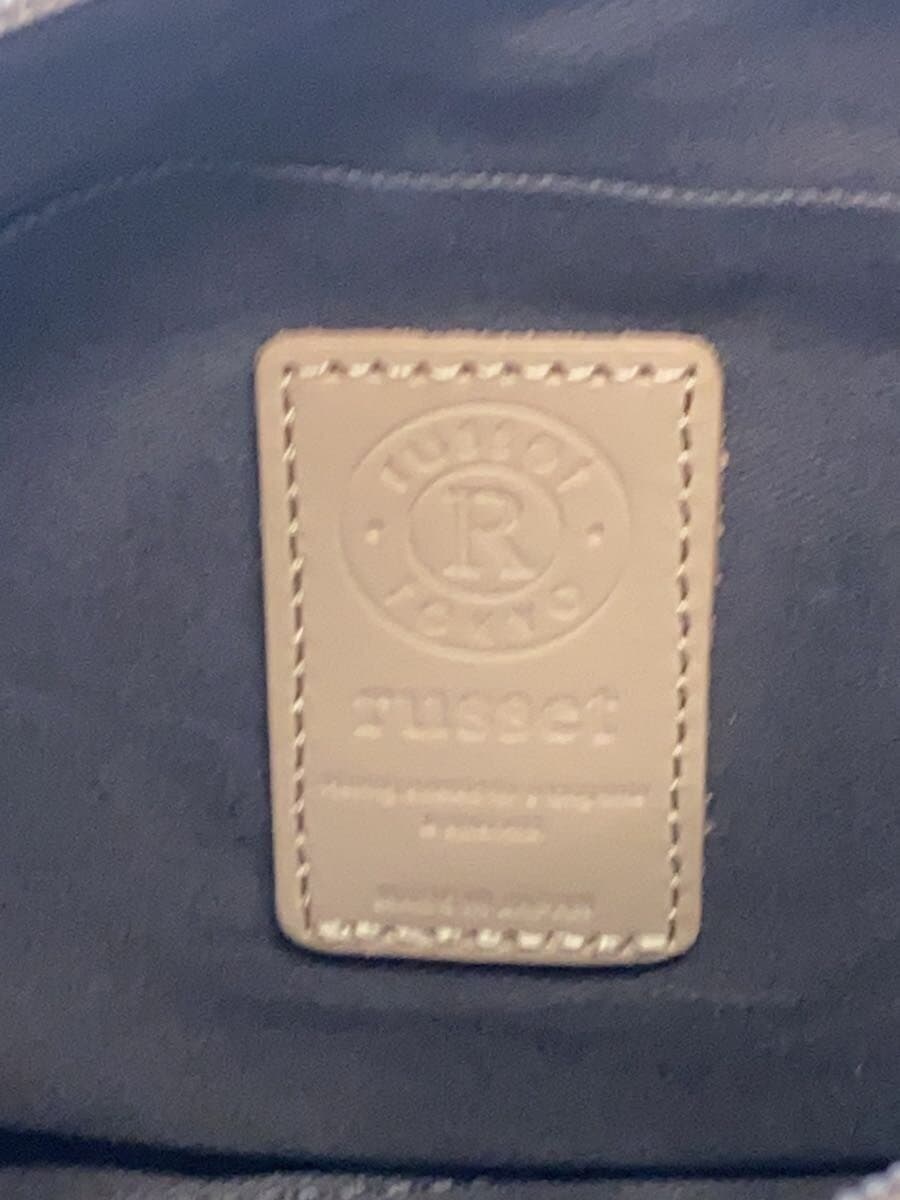 russet Shoulder Bag Cowhide SLV Solid CE-1470-WEB 5