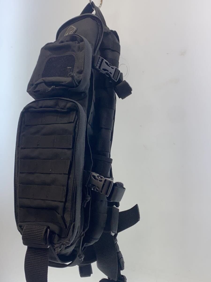 HAZARD4Plan-B - front back modular sling pack Bag Nylon BLK Solid 2