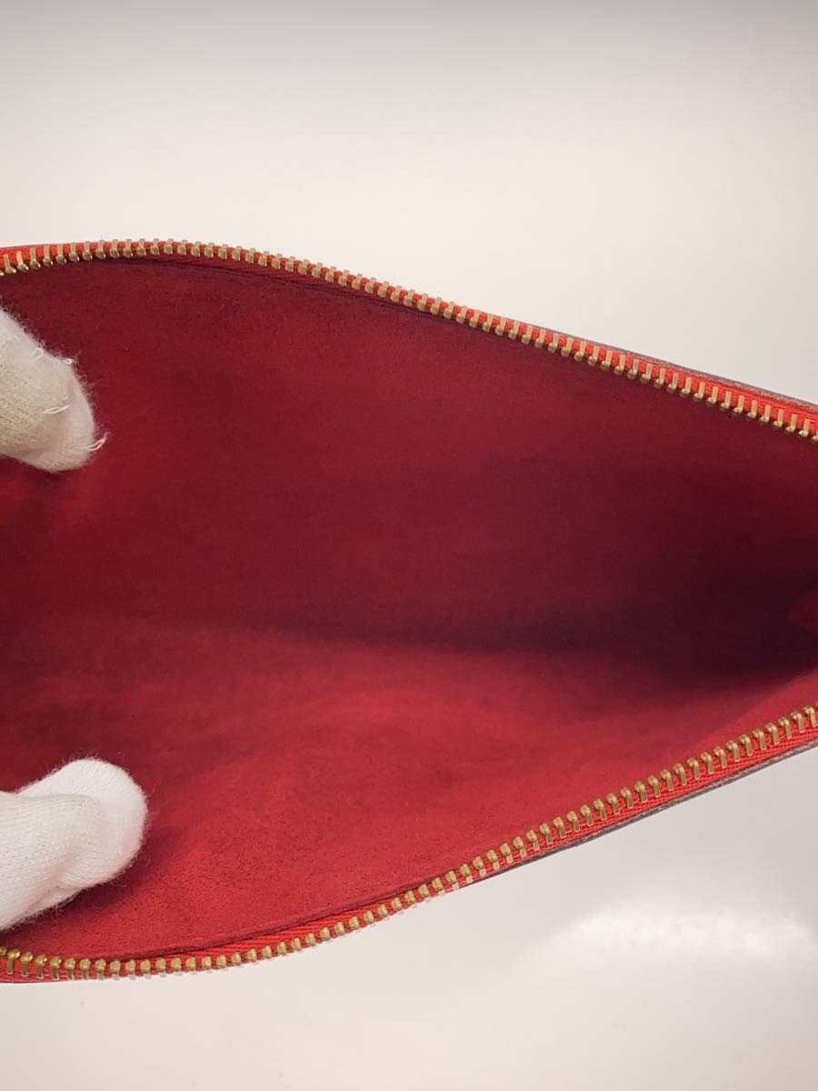 LOUIS VUITTON Pochette Accessoires_Epi Leather RED M52947 6