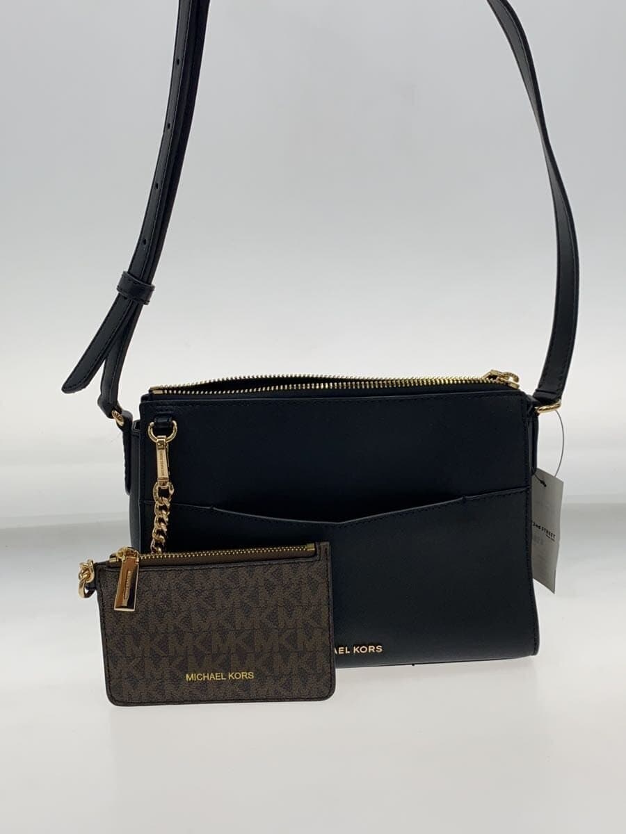 MICHAEL KORS Shoulder Bag PVC Black Solid Color 32H3G9KC1L 7