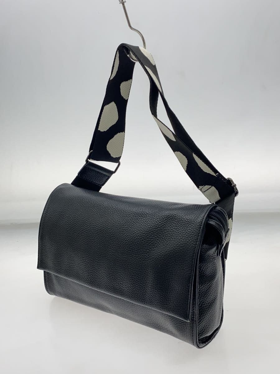 ear PAPILLONNER Shoulder Bag Leather BLK 10921 12a0003 2