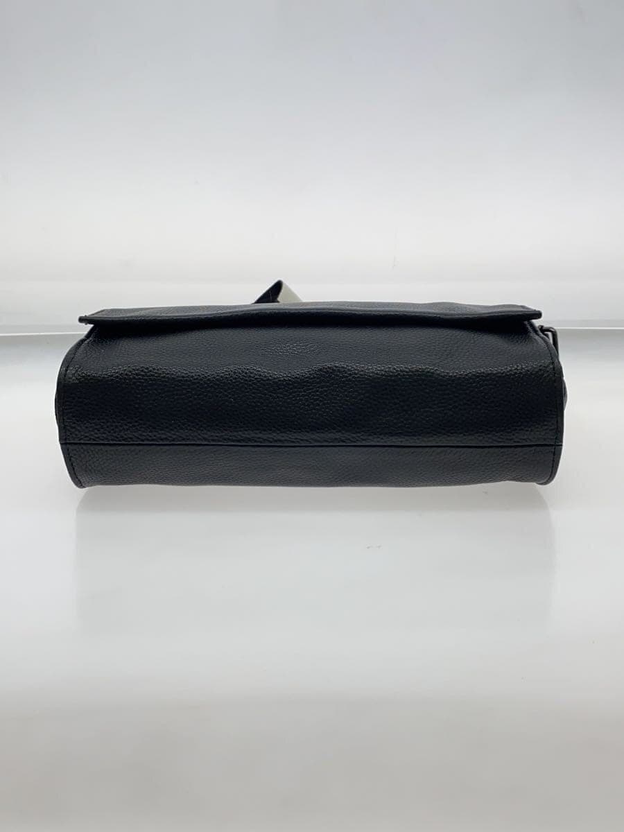 ear PAPILLONNER Shoulder Bag Leather BLK 10921 12a0003 4