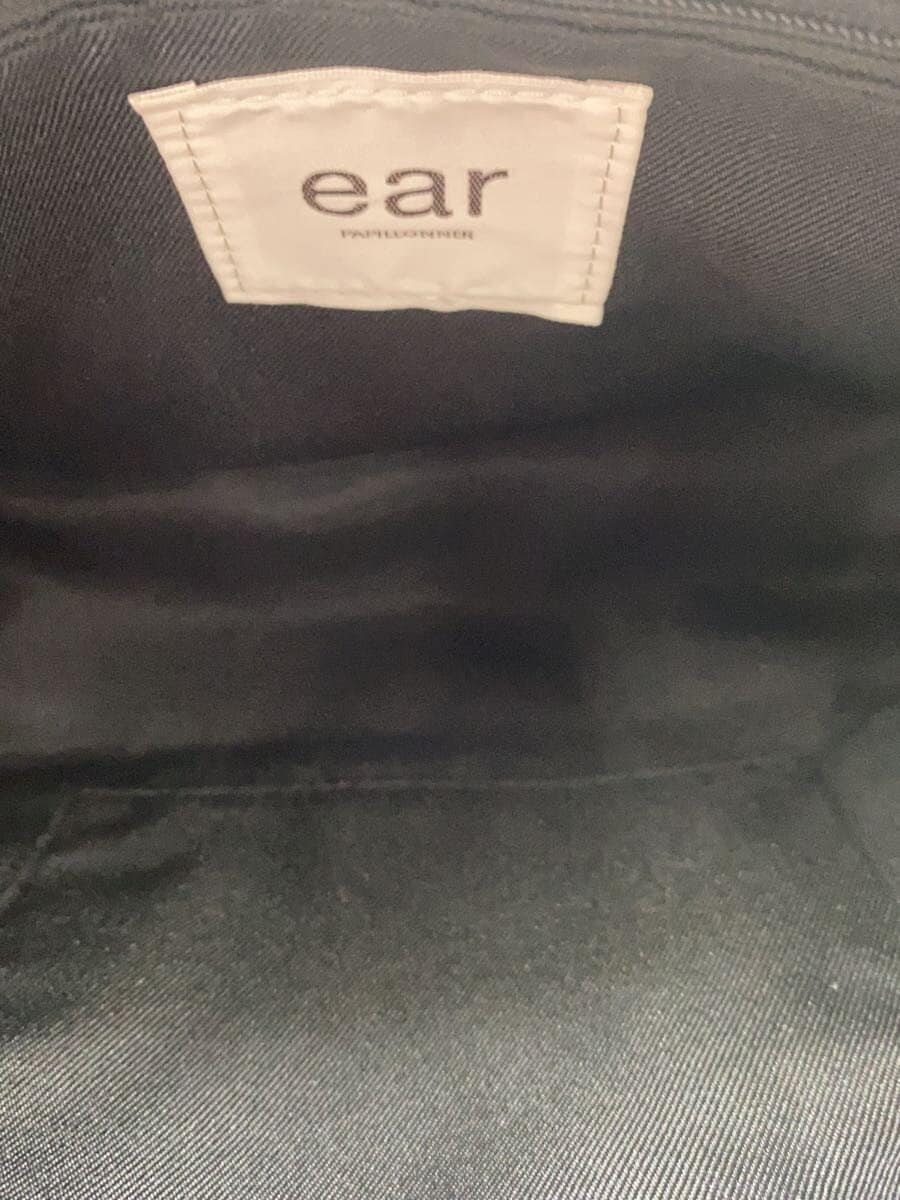 ear PAPILLONNER Shoulder Bag Leather BLK 10921 12a0003 6