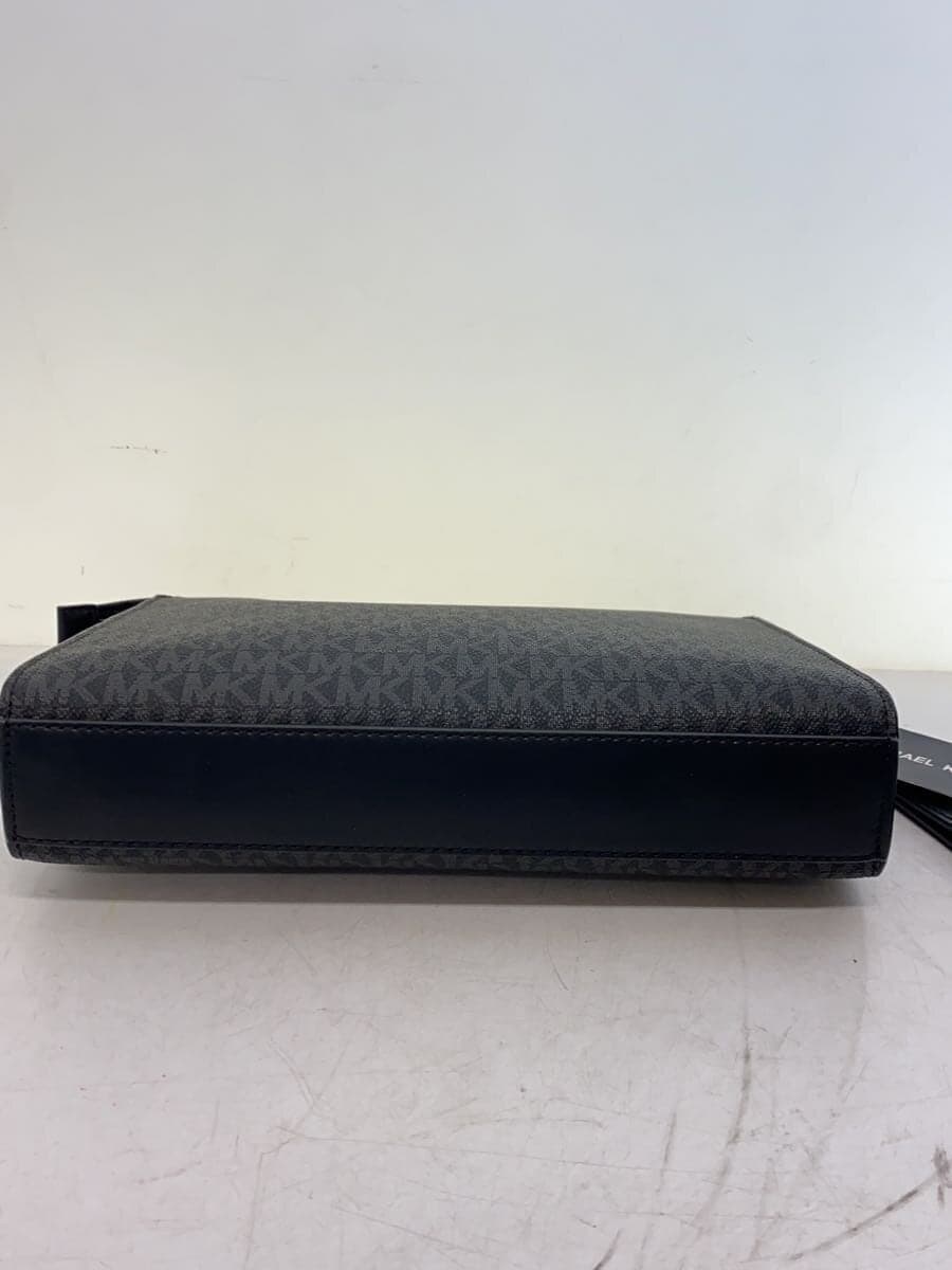 MICHAEL KORS Second Bag Leather Black All-Over Print 37R4LCOU9B Clutch Bag Pouch 4