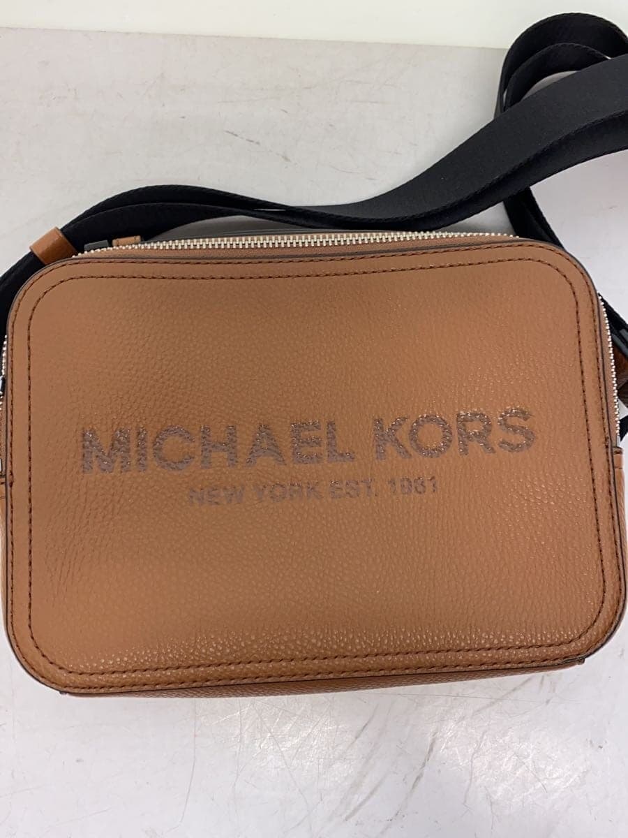 MICHAEL KORS Shoulder Bag Leather BRW 37F2LCOL6T 2-Way Map Bag 5