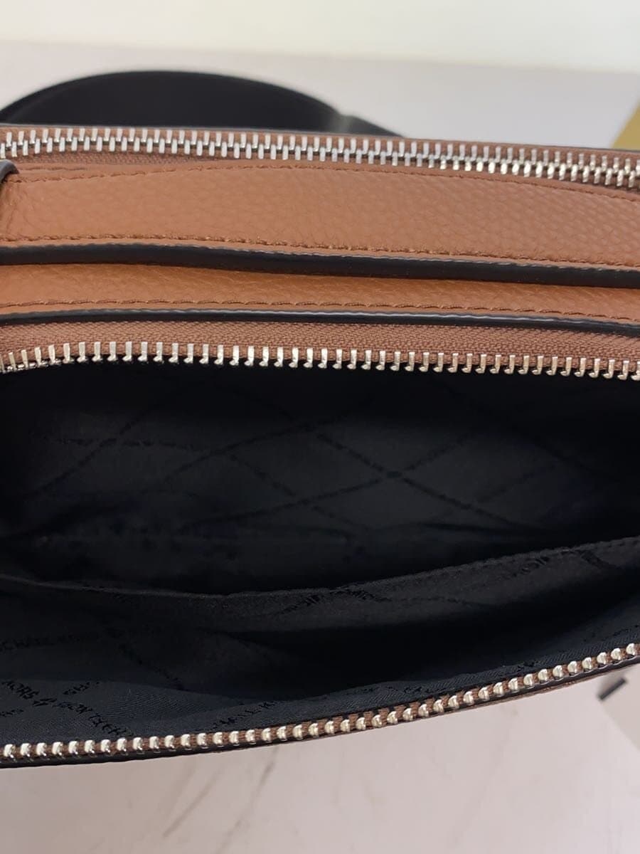 MICHAEL KORS Shoulder Bag Leather BRW 37F2LCOL6T 2-Way Map Bag 6