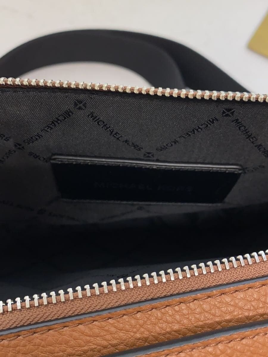 MICHAEL KORS Shoulder Bag Leather BRW 37F2LCOL6T 2-Way Map Bag 7