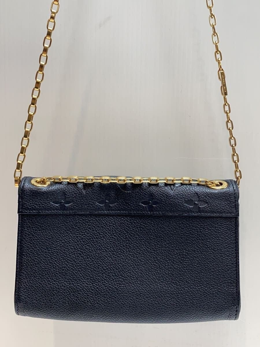 LOUIS VUITTON Pochette Saint Germain _Monogram Empreinte Leather BLK 3