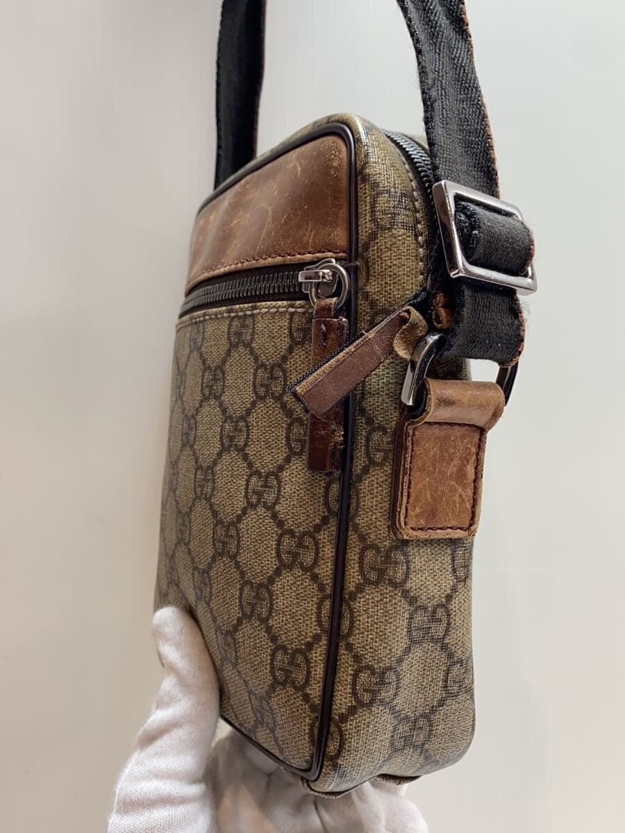 GUCCI Shoulder Bag_GG Supreme PVC BEG All Over Pattern 2