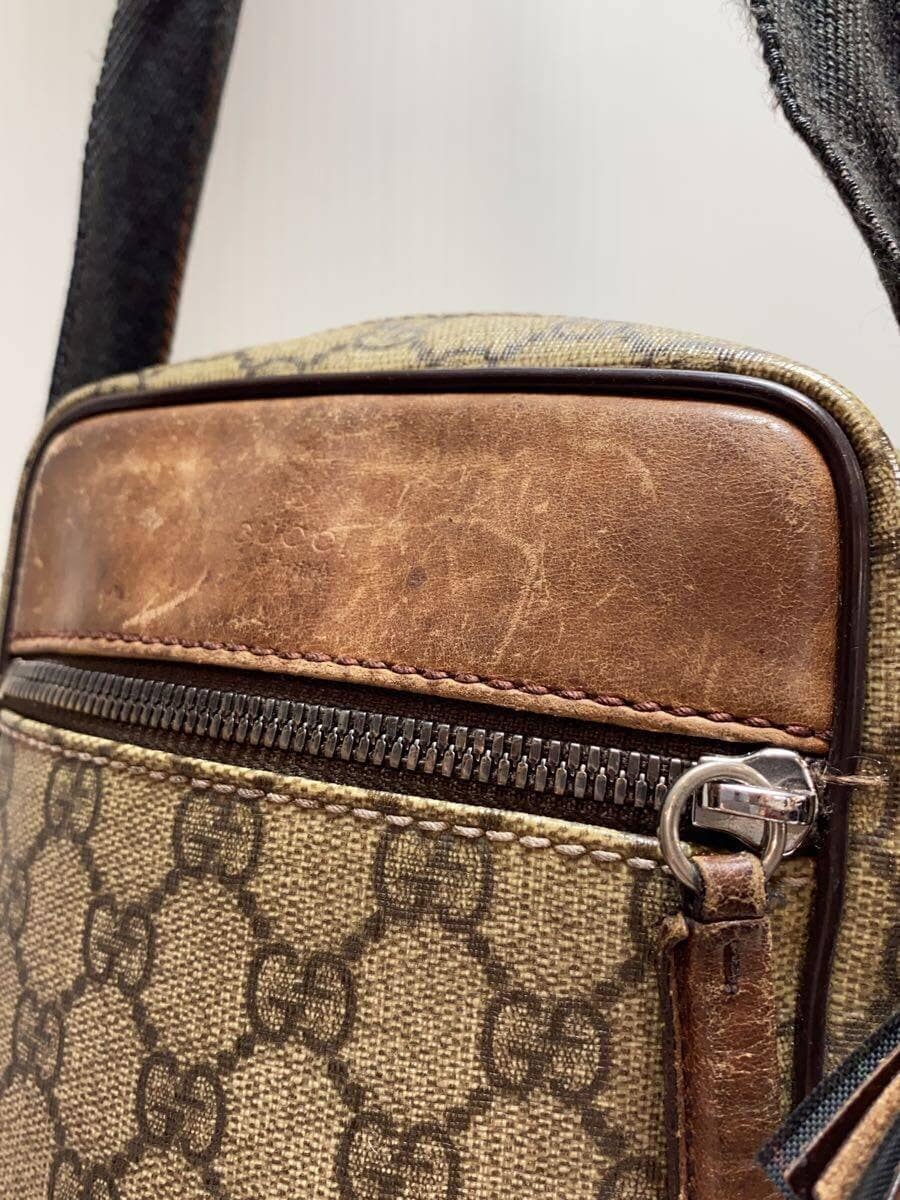 GUCCI Shoulder Bag_GG Supreme PVC BEG All Over Pattern 7