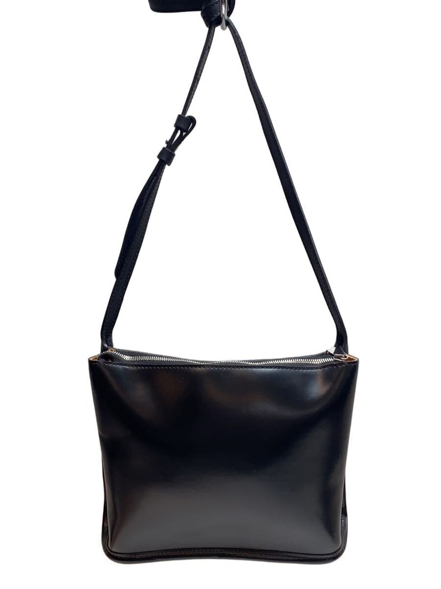 PIENI Shoulder Bag Leather BLK