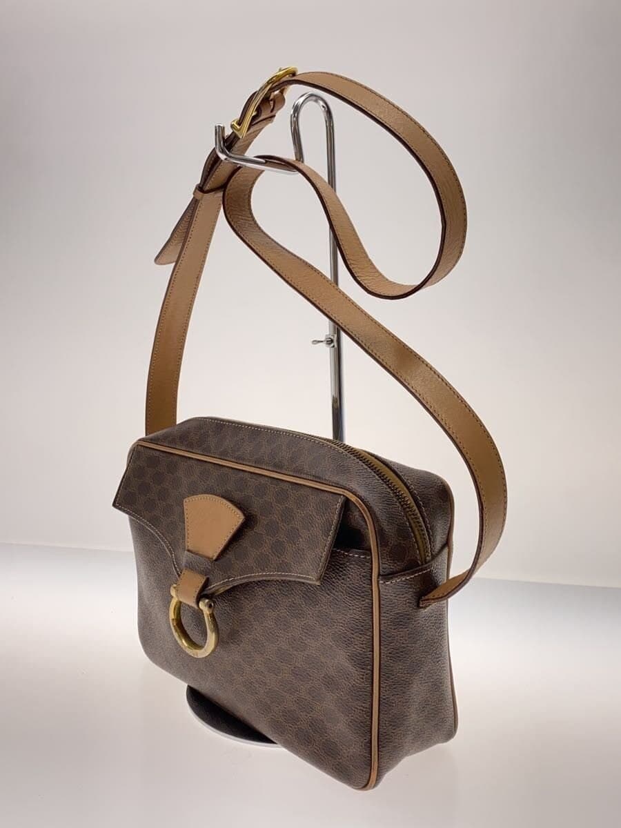 CELINEMacadam pattern Shoulder bag PVC BRW 2