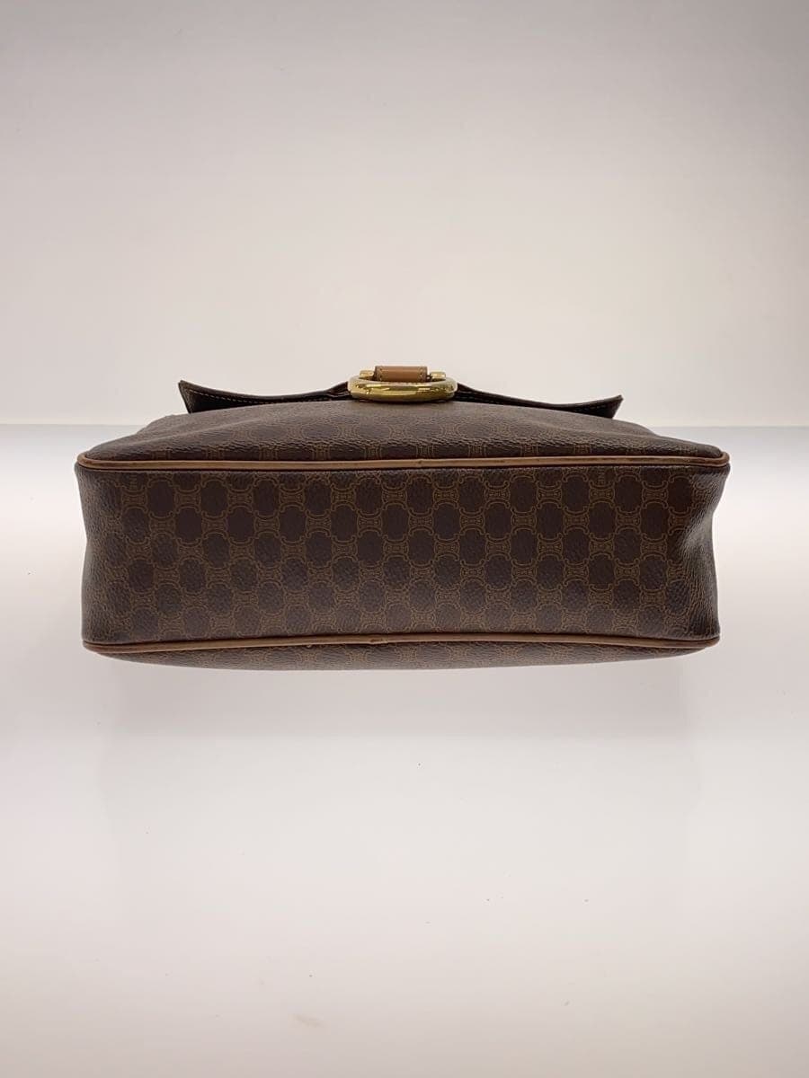 CELINEMacadam pattern Shoulder bag PVC BRW 4