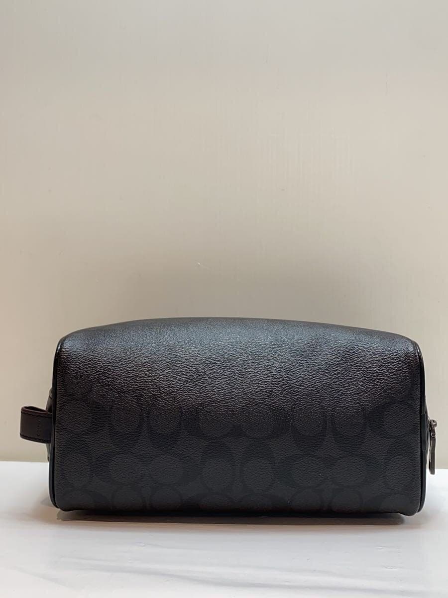 COACH Signature Second Bag PVC BLK All Over Pattern F39764 4
