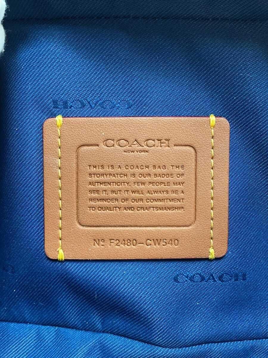 COACH Shoulder Bag NVY cw540 5