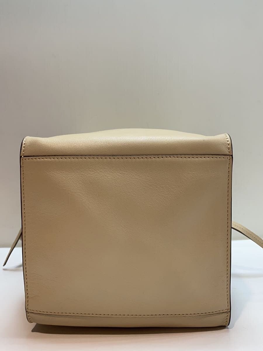 J&M DAVIDSON Bell Mini Studs Tote Bag Leather BEG 4