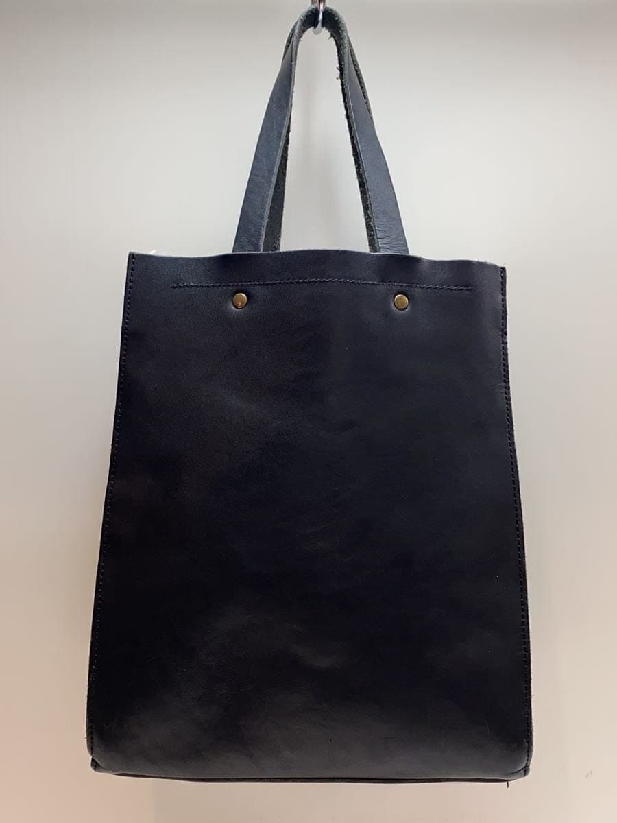 TIDEWAYNUME TATE TOTE Tote Bag Leather BLK Solid 3