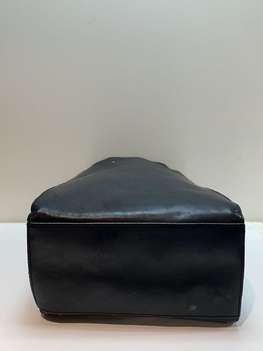 TIDEWAYNUME TATE TOTE Tote Bag Leather BLK Solid 4