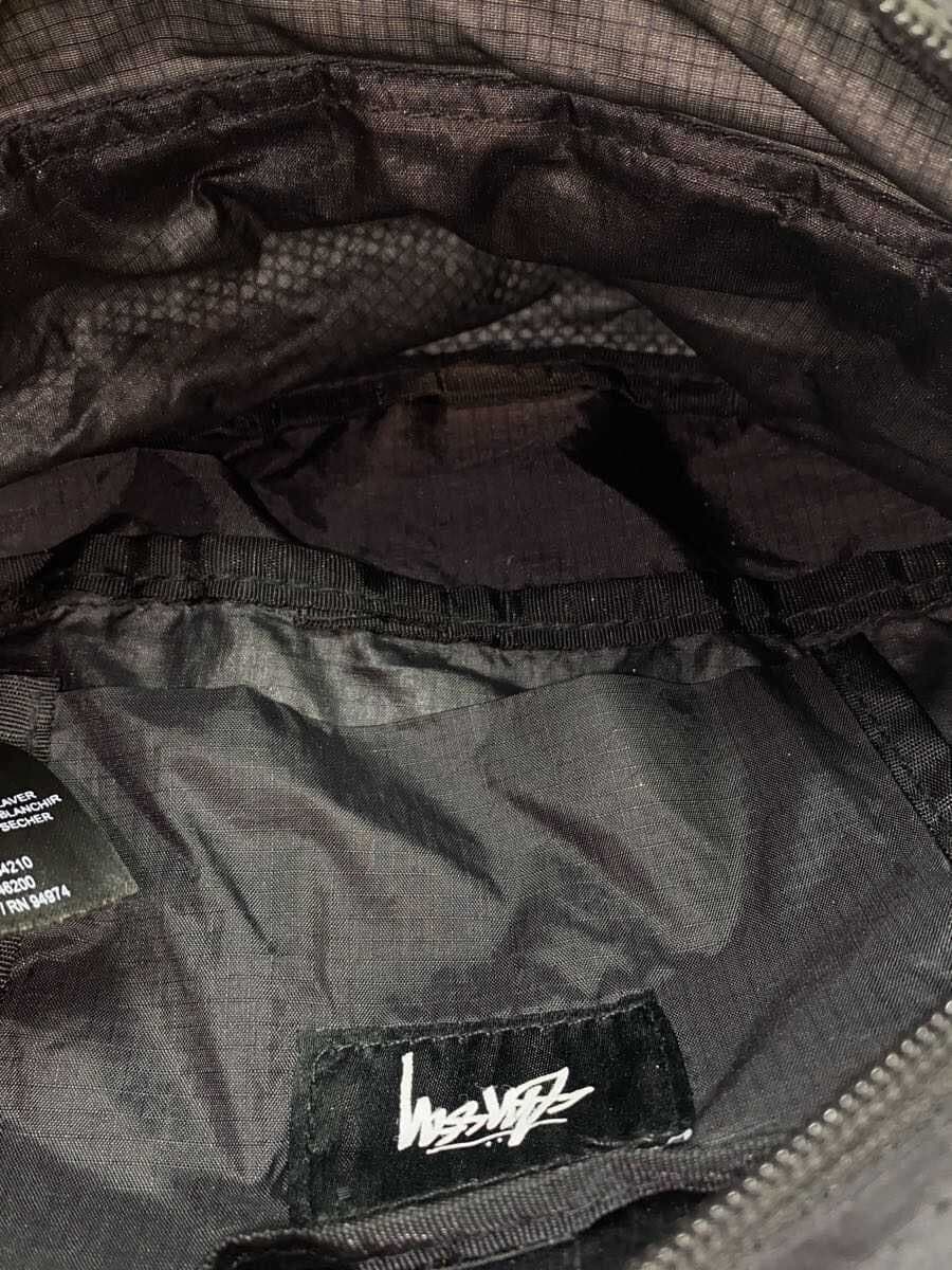 STUSSY Shoulder Bag Nylon Black 6